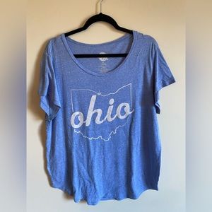 Light Blue Women’s Ohio Tee